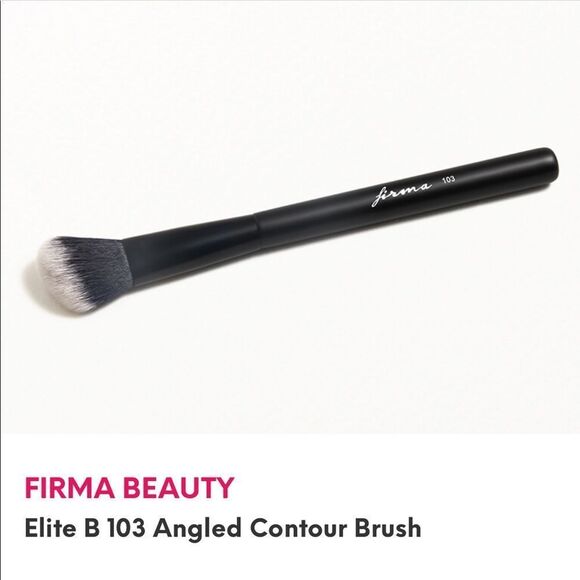3/$20💘 Firma Beauty Elite B103 Angled Contour Brush - Picture 1 of 9